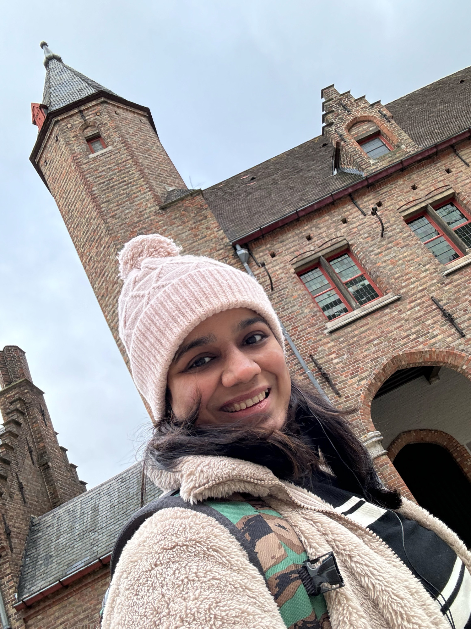 Beautiful architecture in Bruges, Belgium
