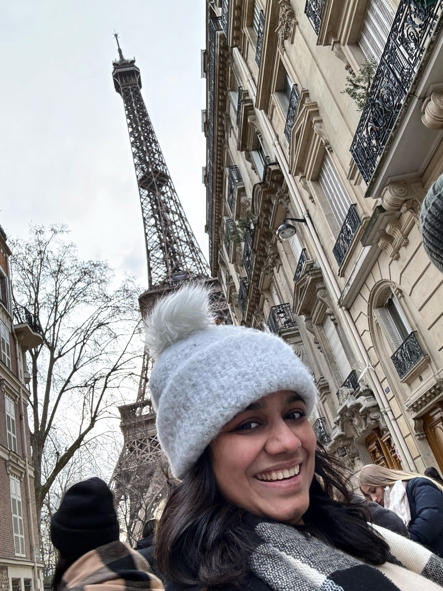 Iconic sights in Paris, France