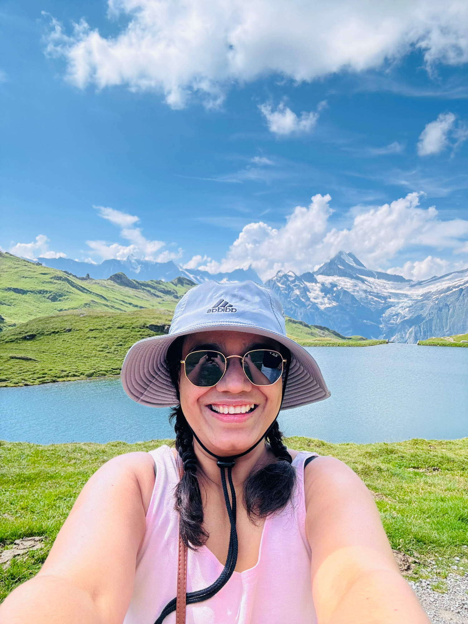 Bachalpsee lake in Switzerland